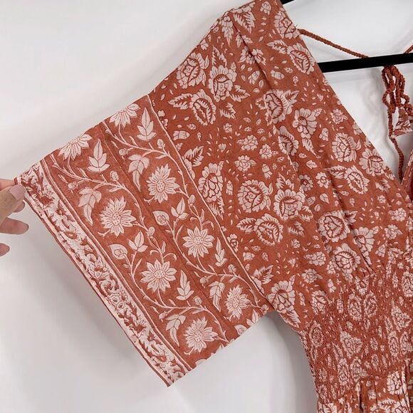 Cleobella Jess Boho Wide Leg Printed Jumpsuit - Picture 5 of 12